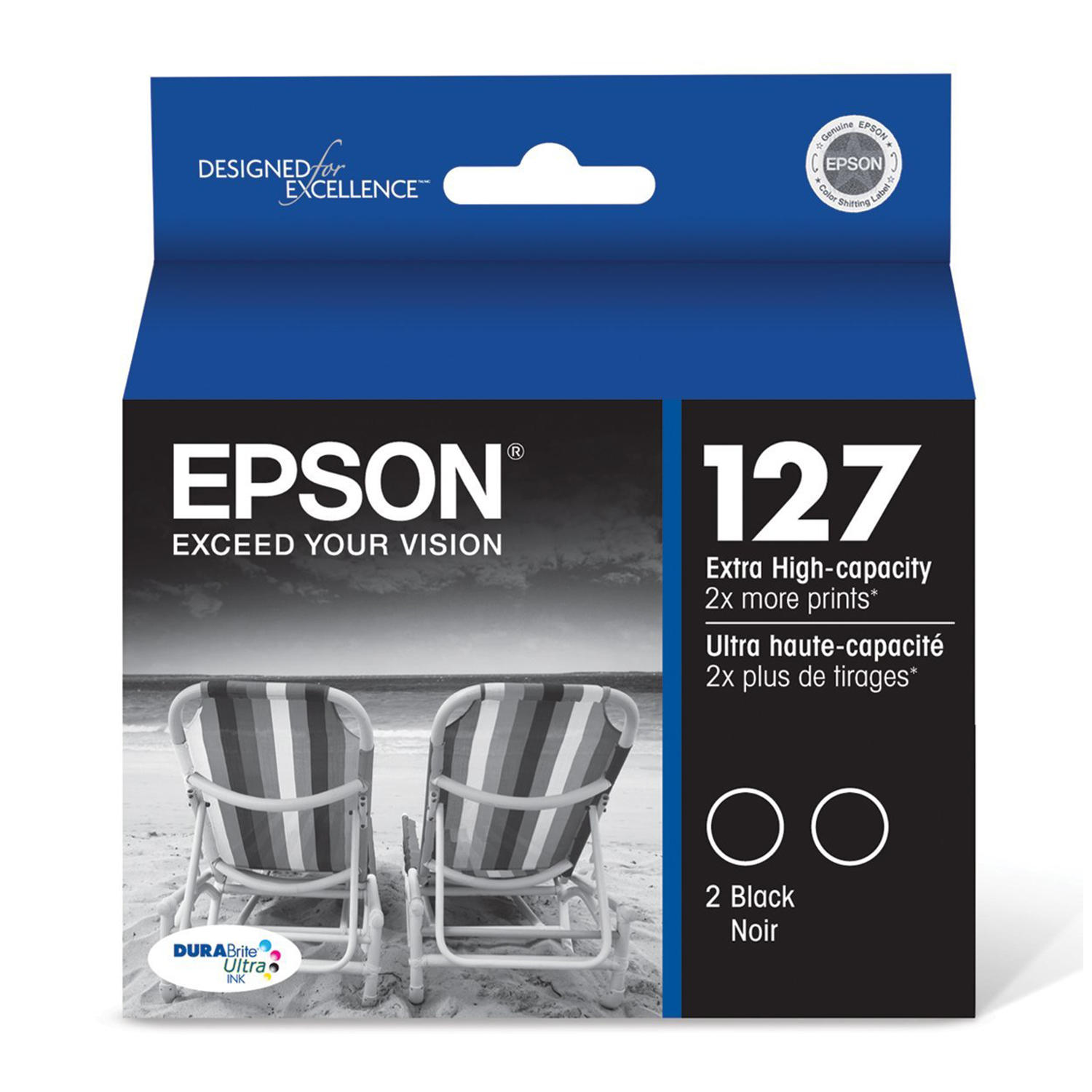 Epson T127120-D2 Original Black Ink Cartridge Extra High Capacity