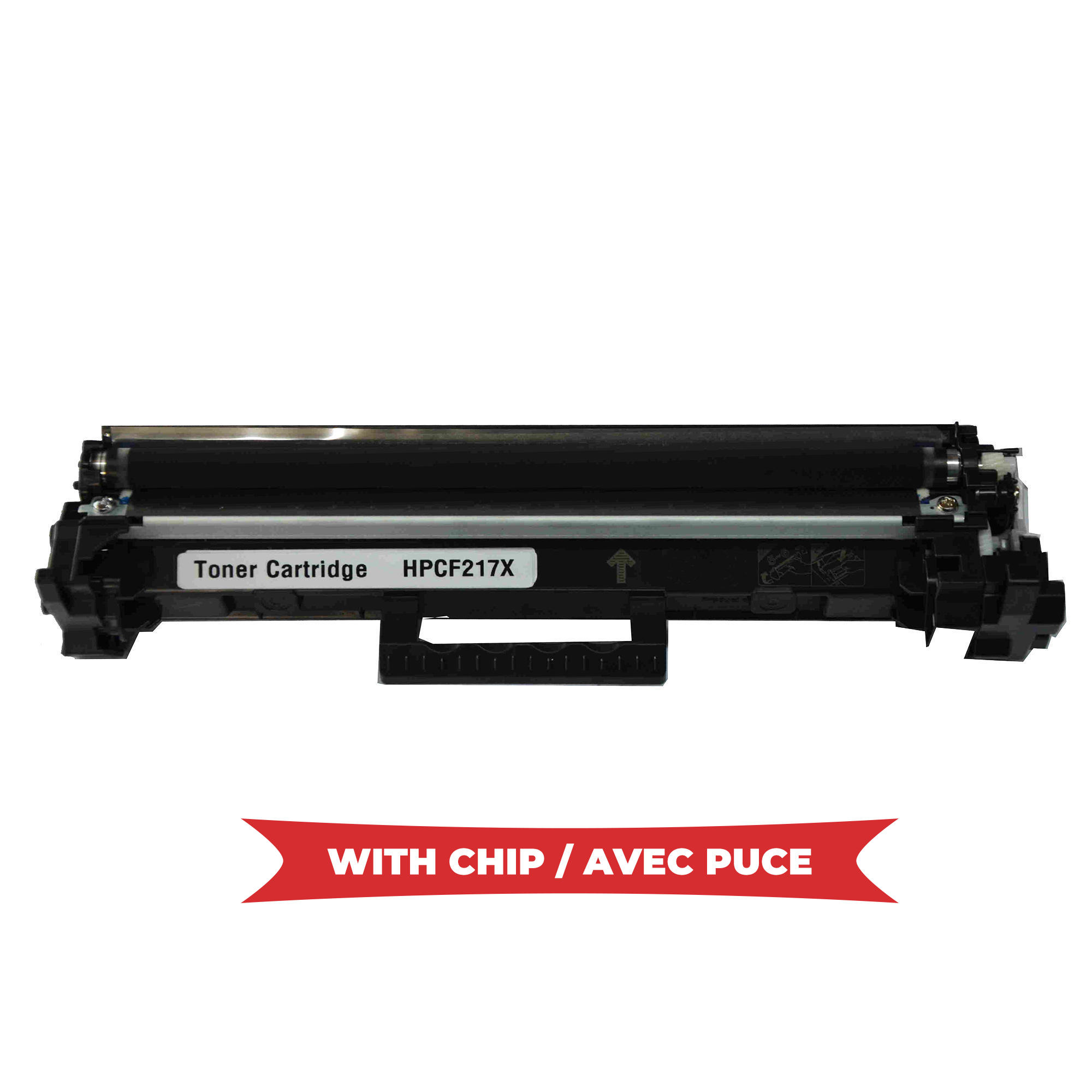 Compatible HP 17X CF217X Black Toner Cartridge Extra High Yield - With Chip