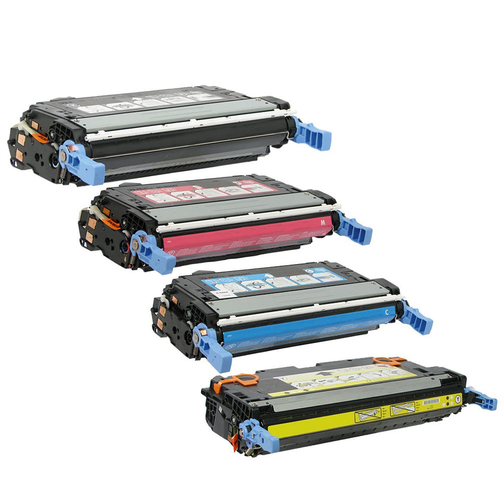 Compatible HP 643A Toner Cartridge Combo BK/C/M/Y