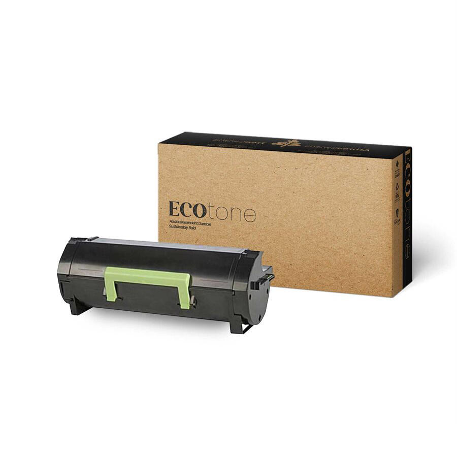 Premium Quality Lexmark 53B1H00 Remanufactured Black Toner Cartridge High Yield - Ecotone®