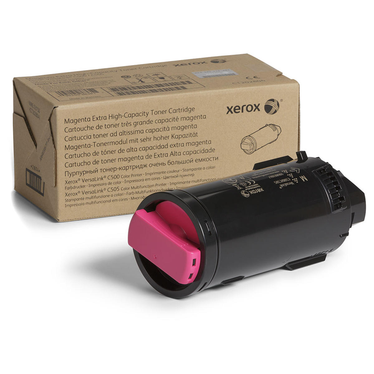 Xerox 106R03867 Original Magenta Toner Cartridge for VersaLink C500 C505 Printer Extra High Yield