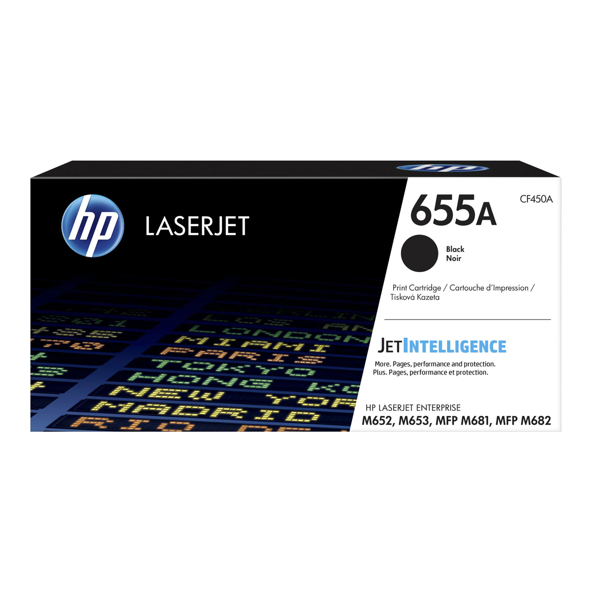 HP 655A CF450A Original Black Toner Cartridge