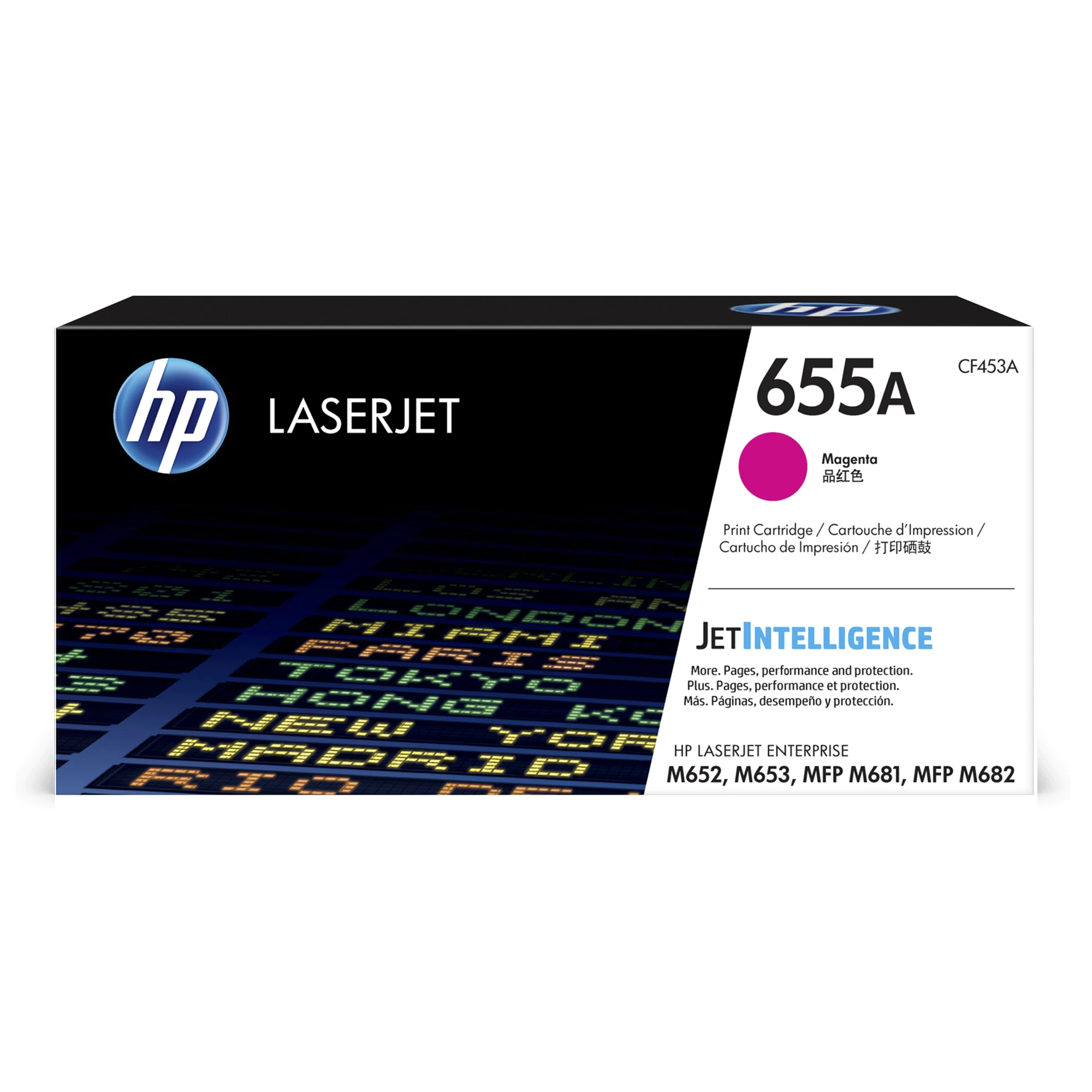 HP 655A CF453A Original Magenta Toner Cartridge