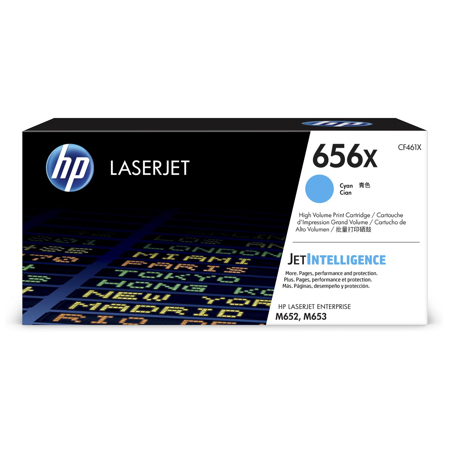 HP 656X CF461X Original Cyan Toner Cartridge High Yield