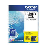 Brother LC20EYS Original Yellow Ink Cartridge Extra High Yield