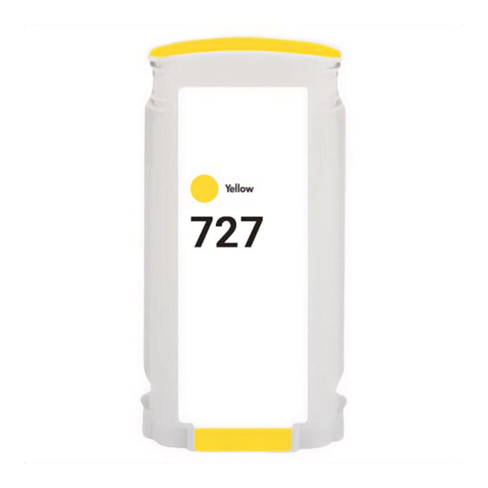 HP 727 B3P21A Compatible Yellow Ink Cartridge Standard Yield 130ml