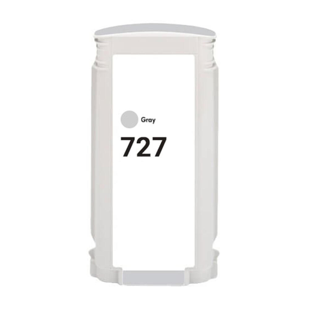 HP 727 B3P24A Compatible Gray Ink Cartridge Standard Yield 130ml