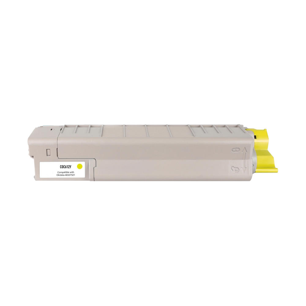 Okidata 46507501 Compatible Yellow Toner Cartridge