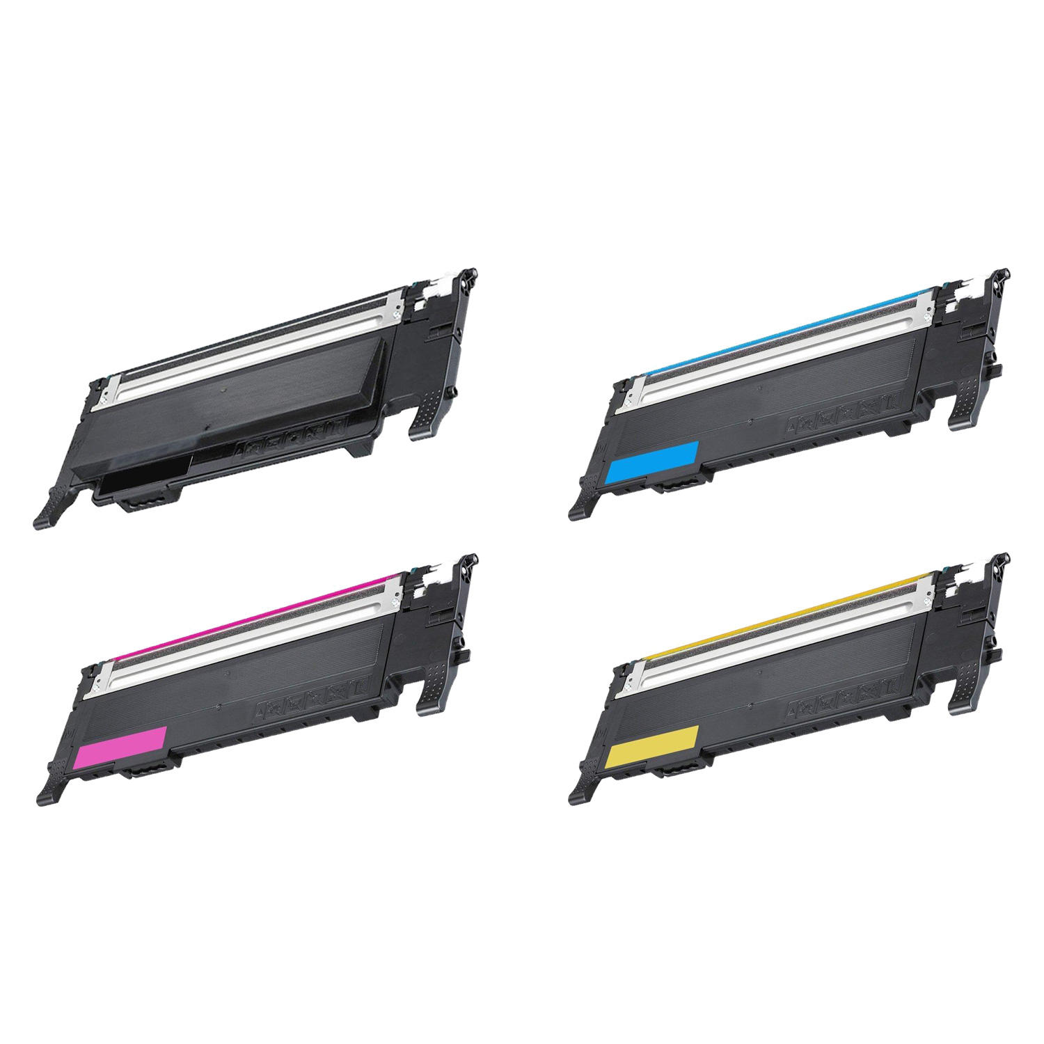 Samsung CLT-407S Compatible Toner Cartridge Combo BK/C/M/Y - Economical Box