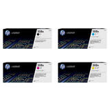 HP 508A CF360A CF361A CF363A CF362A Original Toner Cartridge Combo BK/C/M/Y