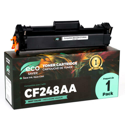 Compatible HP 48A CF248A Black Toner Cartridge - Eco-saver