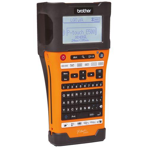 Brother® P-Touch® PT-E500VP Handheld Industrial Labeller