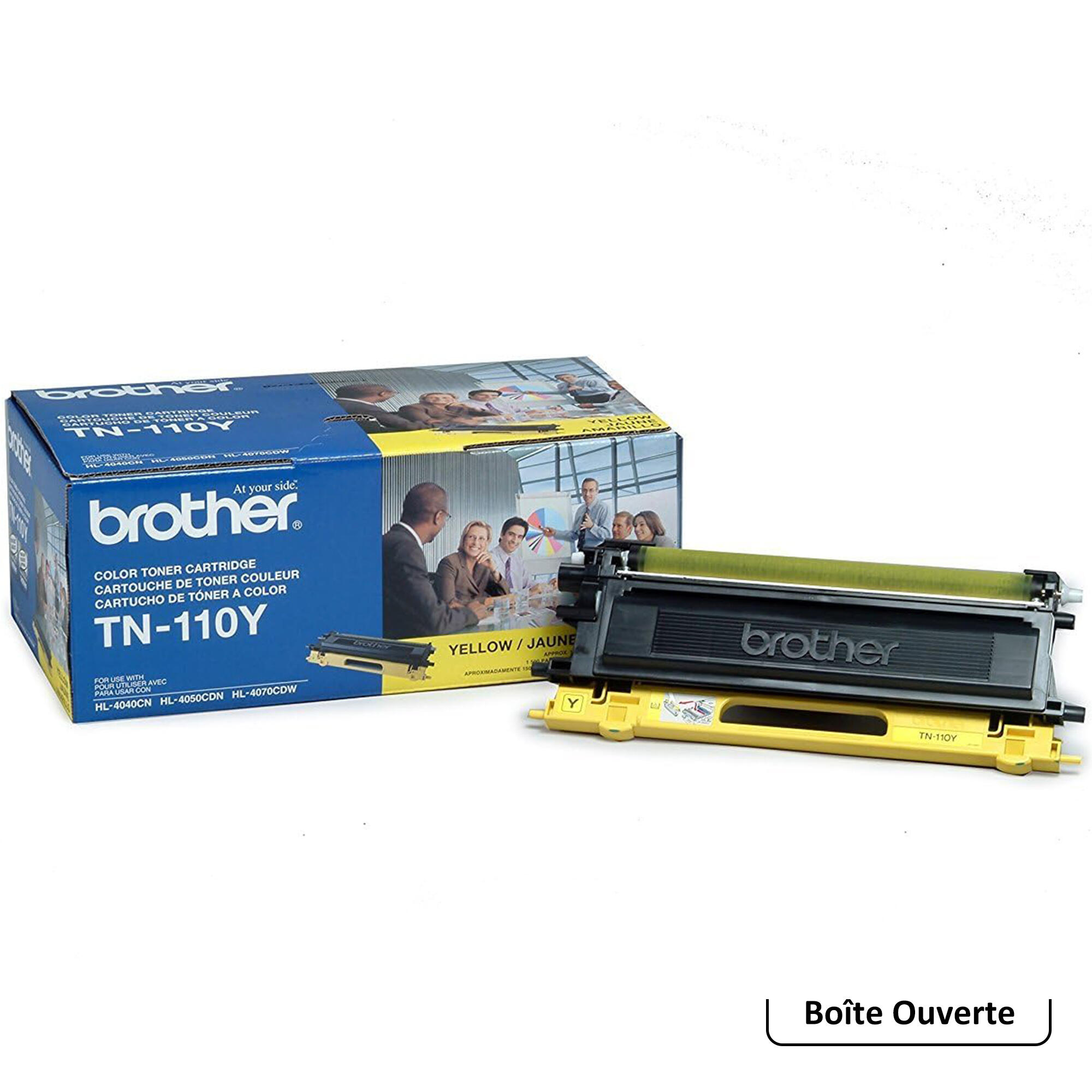 Brother TN110Y Original Yellow Toner Cartridge - Open Box