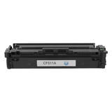 Compatible HP 204A CF511A Cyan Toner Cartridge - Economical Box