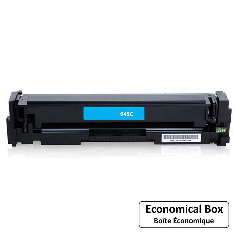 Canon 045 1241C001 Compatible Cyan Toner Cartridge - Economical Box