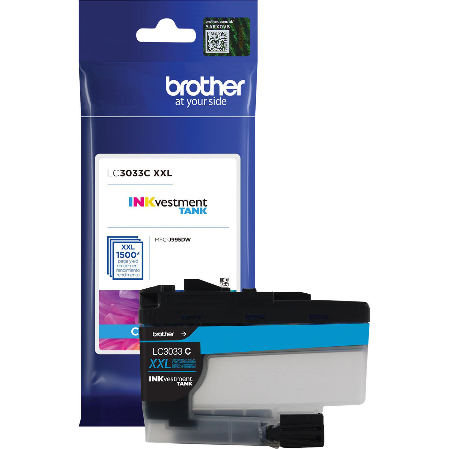 Brother LC3033C Original Cyan Ink Cartridge Extra High Yield