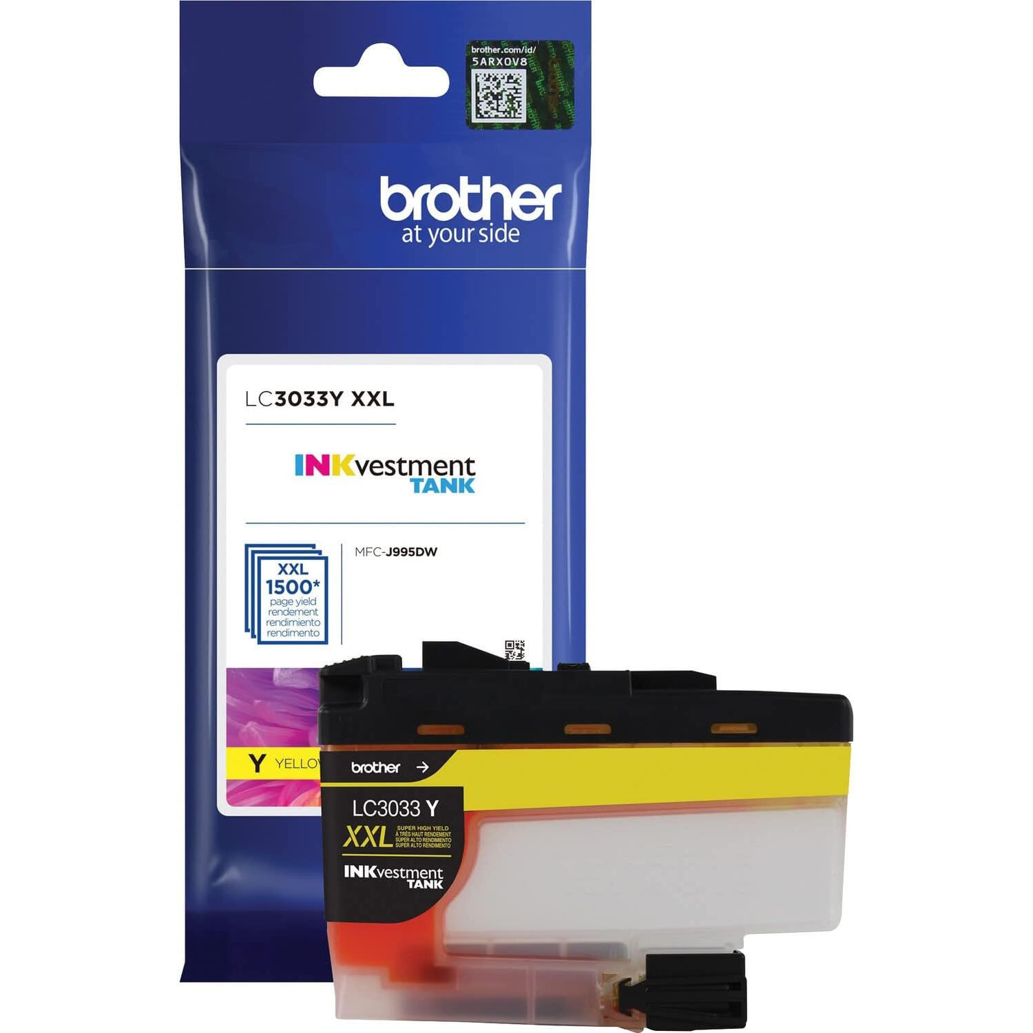 Brother LC3033Y Original Yellow Ink Cartridge Extra High Yield