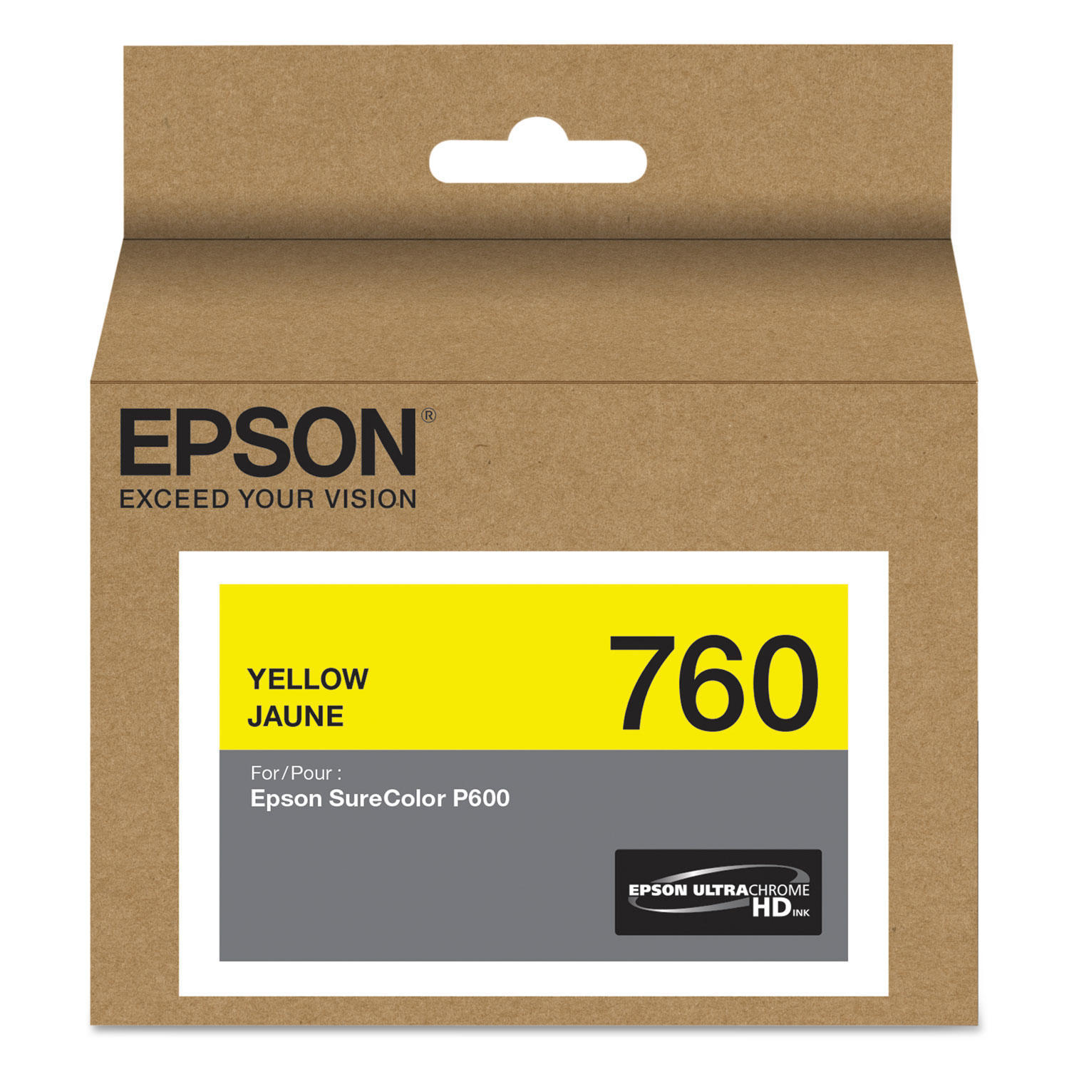 Epson 760 T760420 Original Yellow Ink Cartridge