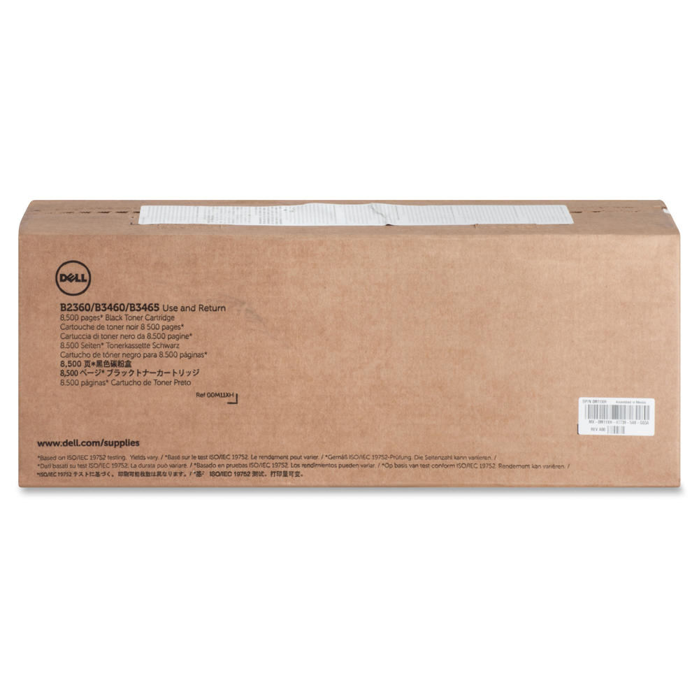 Dell 331-9805 C3NTP M11XH Original Black Return Program Toner Cartridge High Yield