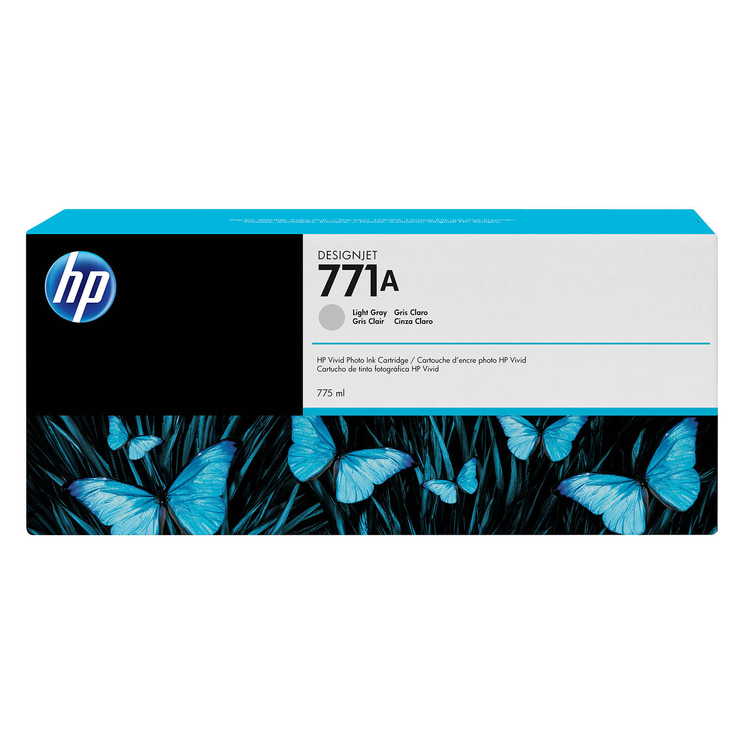HP 771A B6Y22A Original Light Gray Ink Cartridge