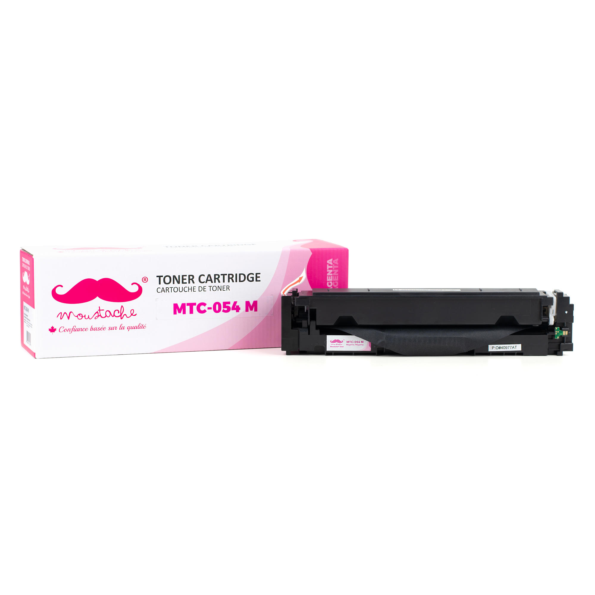 Canon 054 CRG 054M 3022C001 Compatible Magenta Toner Cartridge - Moustache®