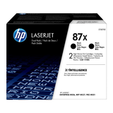 HP 87X CF287XD Original Black Toner Cartridge High Yield, 2/Pack