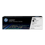 HP 128A CE320AD Original Black Toner Cartridge, 2/Pack