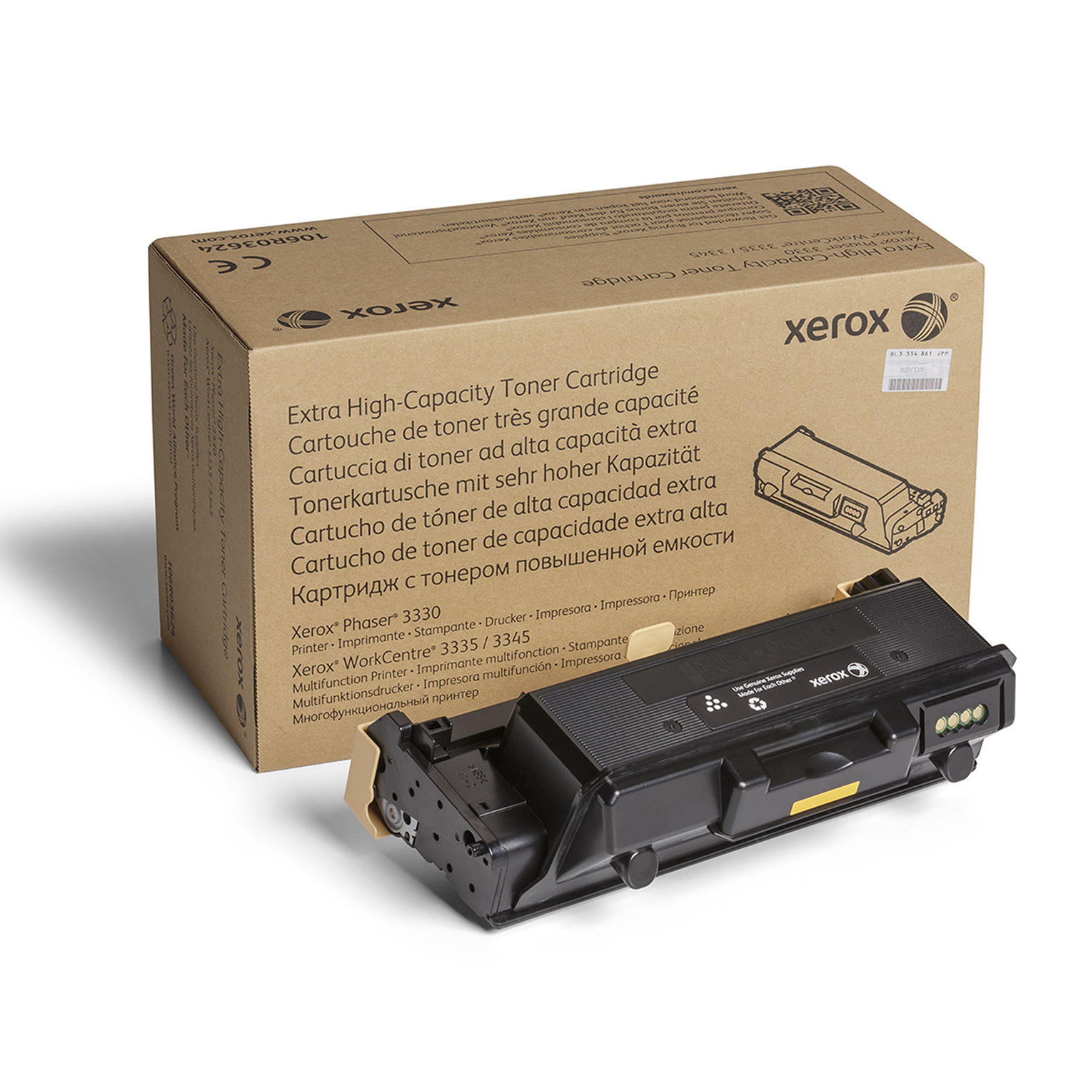 Xerox 106R03624 Original Black Toner Cartridge Extra High Yield