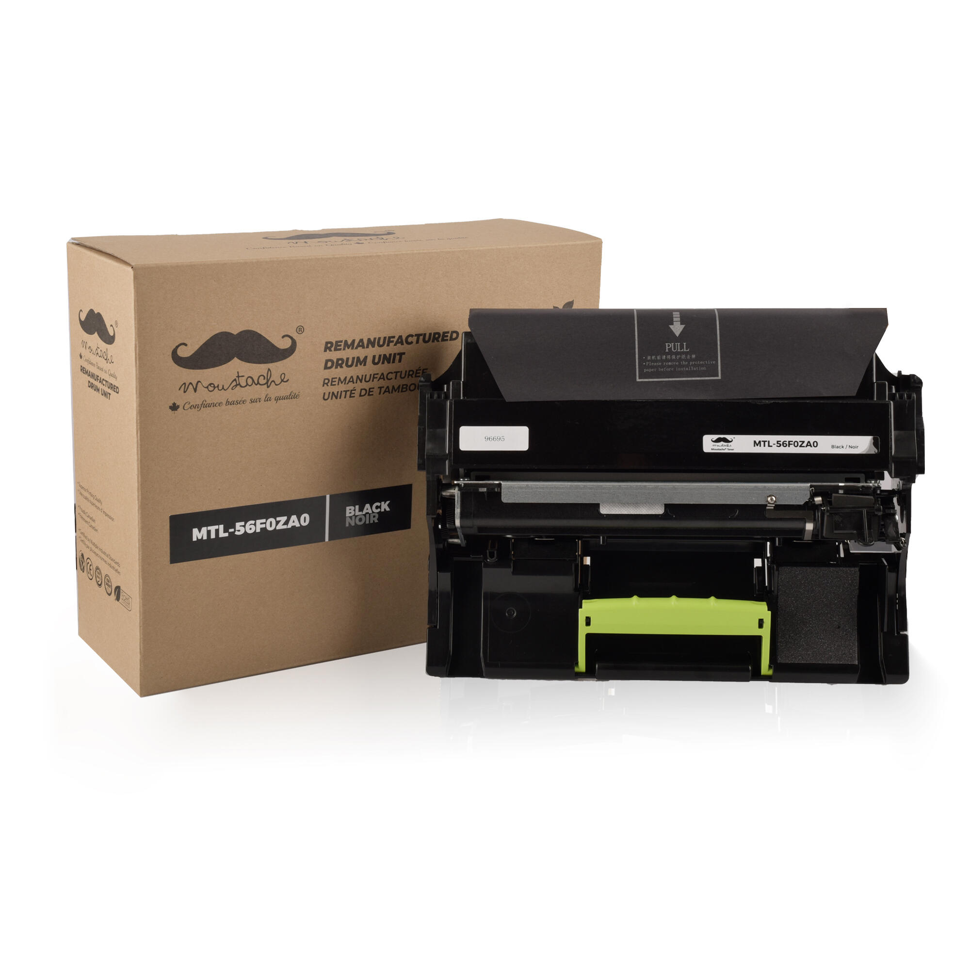 Lexmark 56F0ZA0 56F0Z00 Remanufactured Black Imaging Unit - Toner Not Included- Moustache®