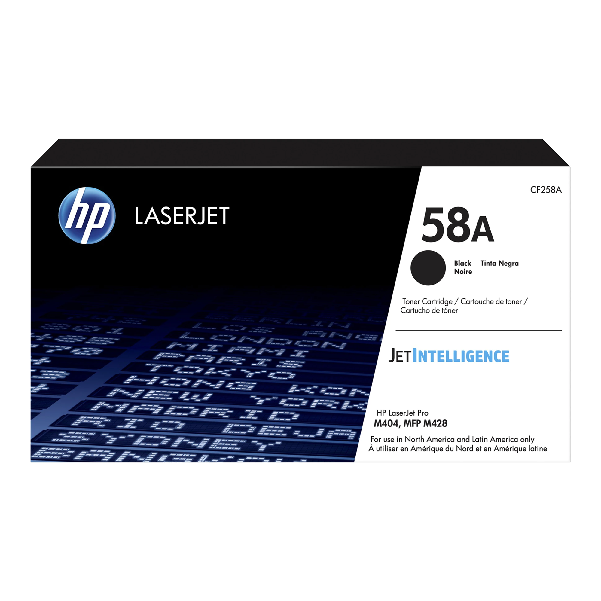 HP 58A CF258A Original Black Toner Cartridge