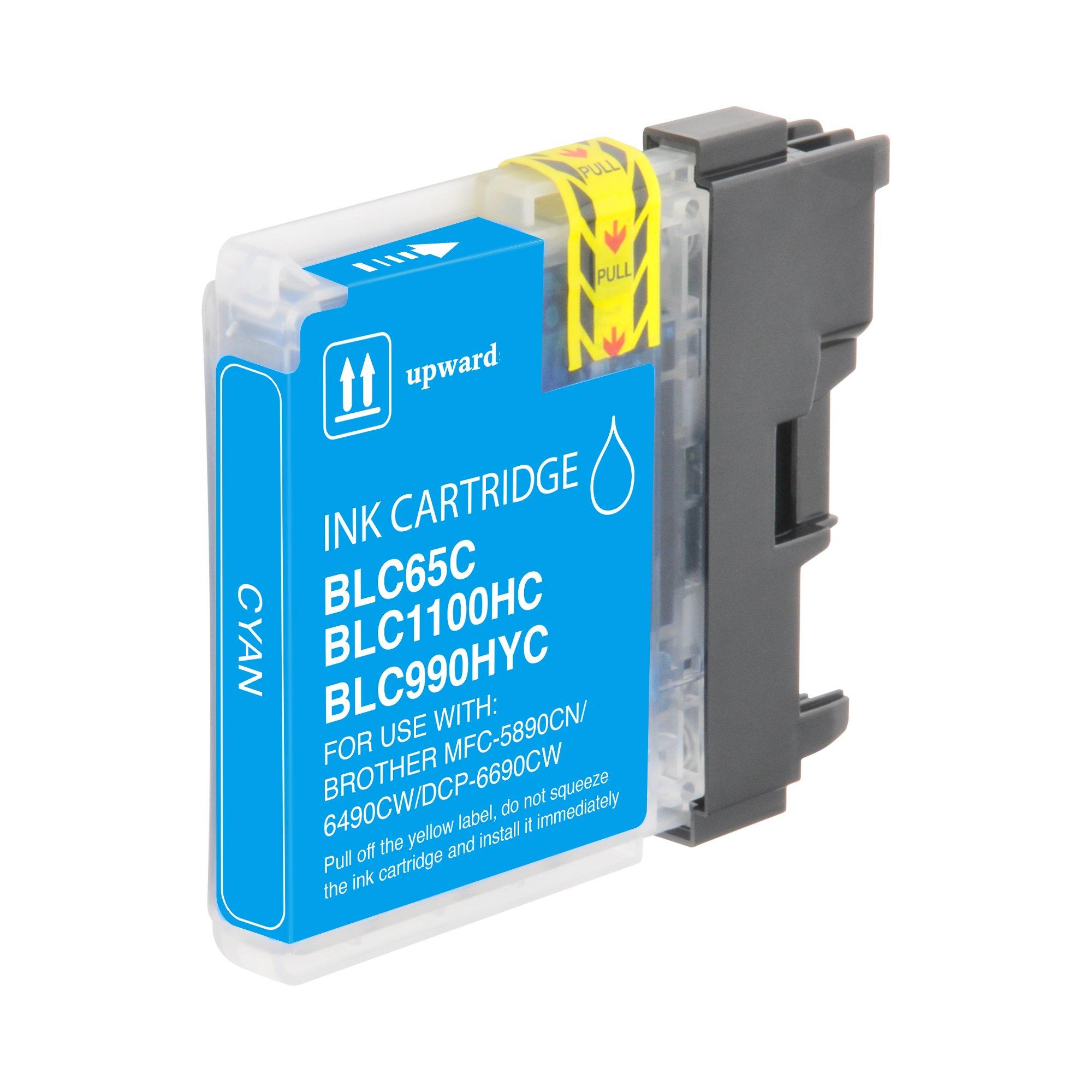 Brother LC65C Compatible Cyan Ink Cartridge High Yield - Ecobox