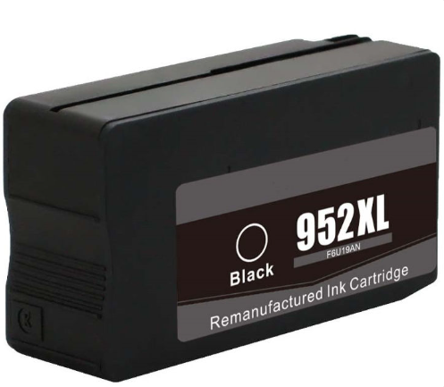 Remanufactured HP 952XL F6U19AN Black Ink Cartridge High Yield - Ecobox