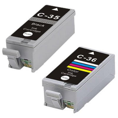 Canon PGI35 CLI36 Compatible Ink Combo - Economical Box