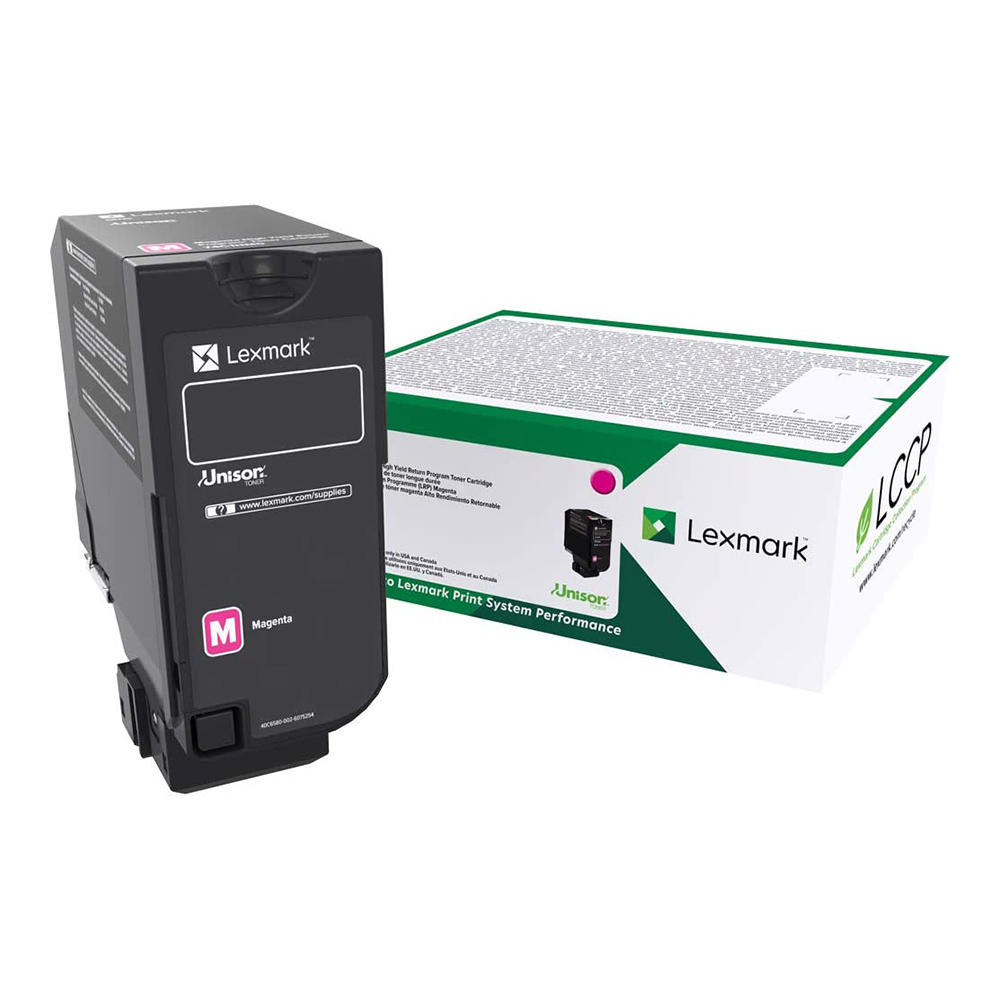 Lexmark 74C10M0 Original Magenta Return Program Toner Cartridge