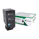 Lexmark 74C1SC0 Original Cyan Return Program Toner Cartridge