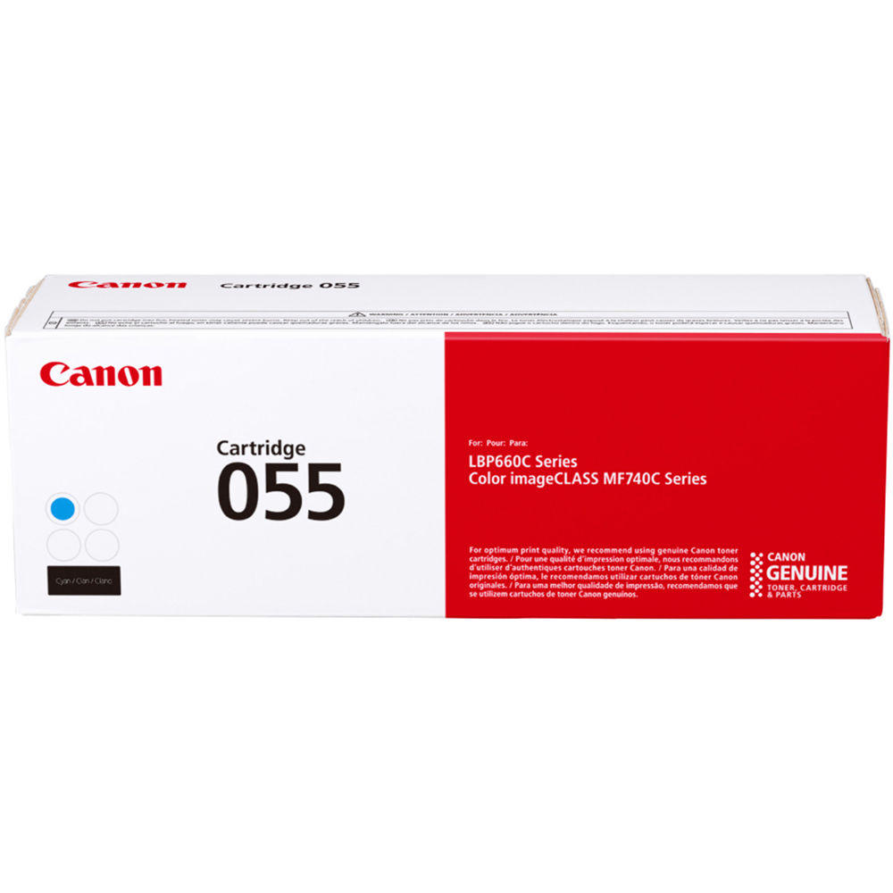 Canon 055 3015C001 Original Cyan Toner Cartridge