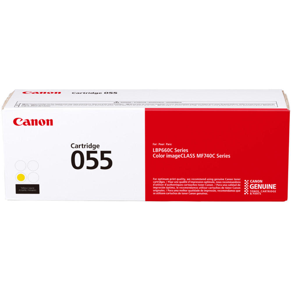 Canon 055 3013C001 Original Yellow Toner Cartridge