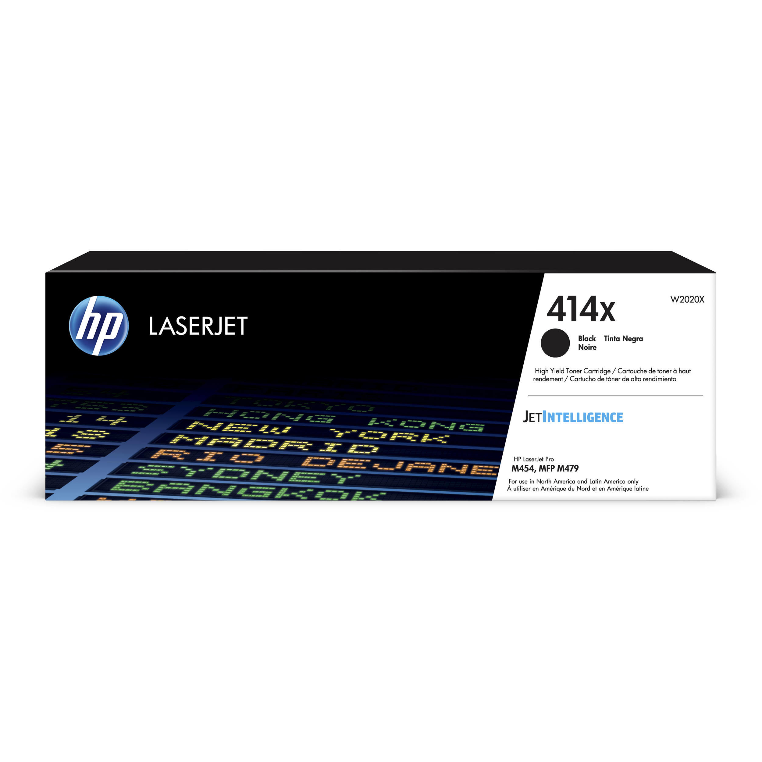 HP 414X W2020X Original Black Toner Cartridge High Yield