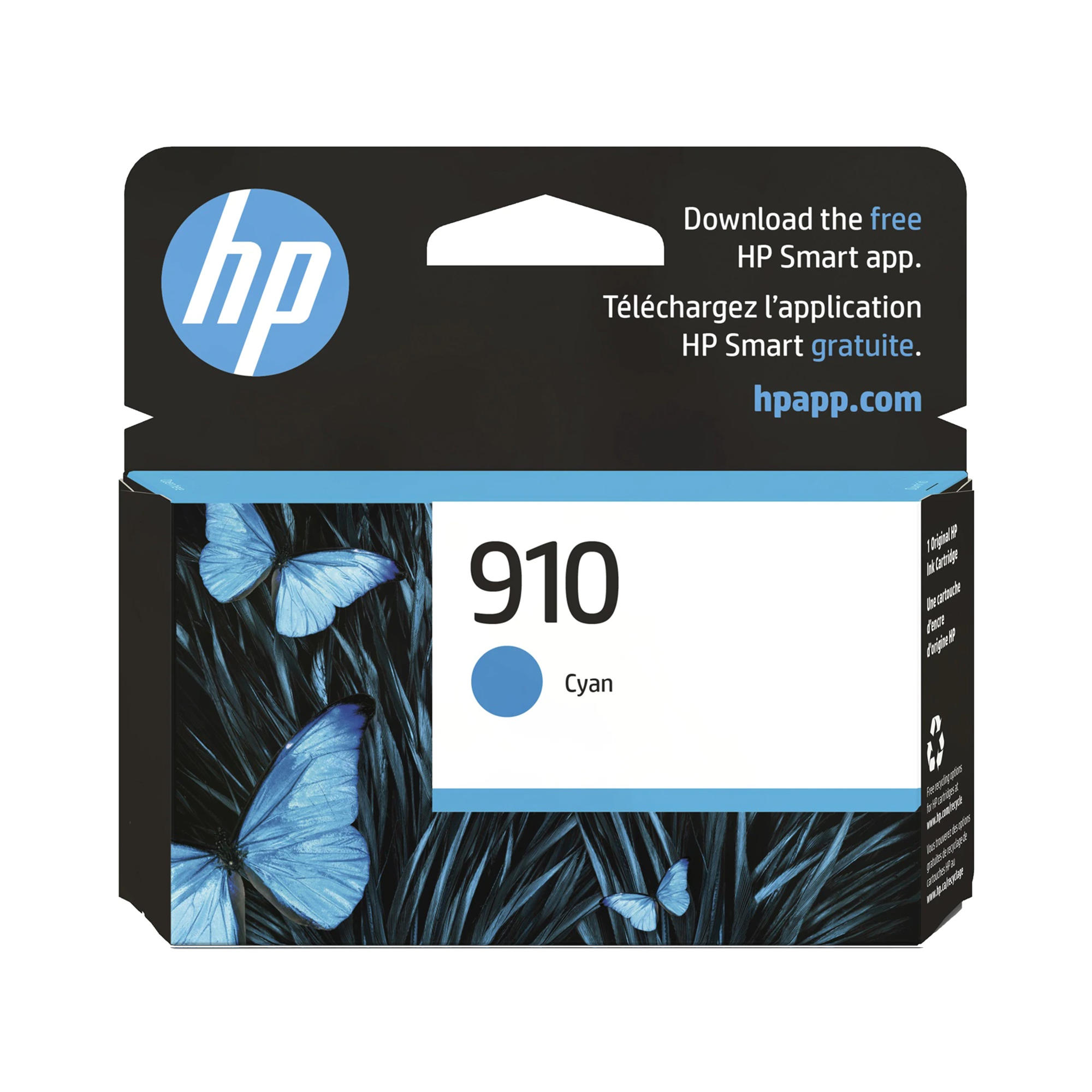 HP 910 3YL58AN Original Cyan Ink Cartridge