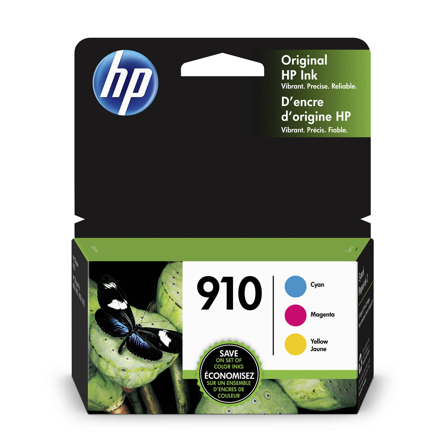 HP 910 3YN97AN Original Ink Cartridge Combo C/M/Y at InkJetSuperStore