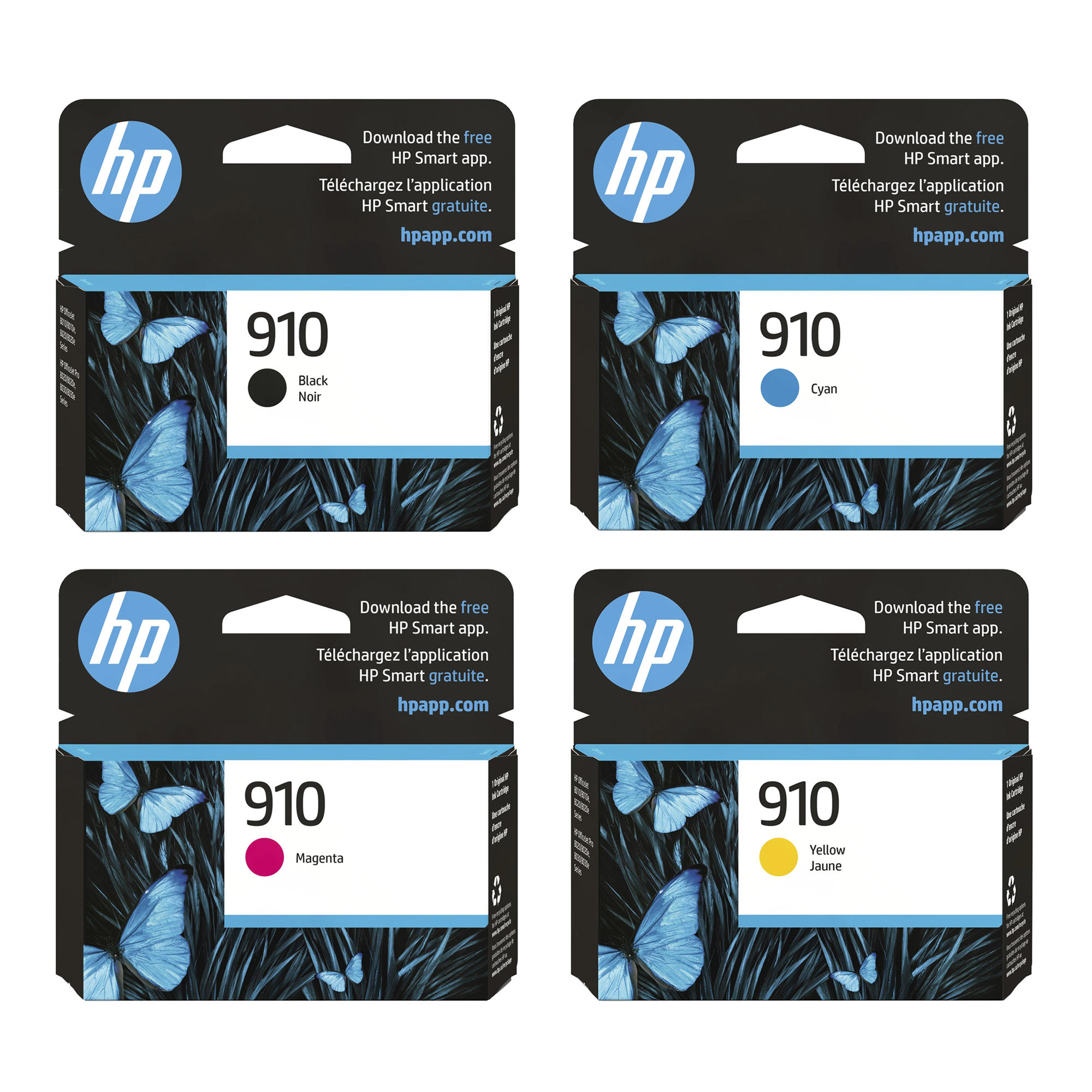 HP 910 Original Ink Cartridge Combo BK/C/M/Y