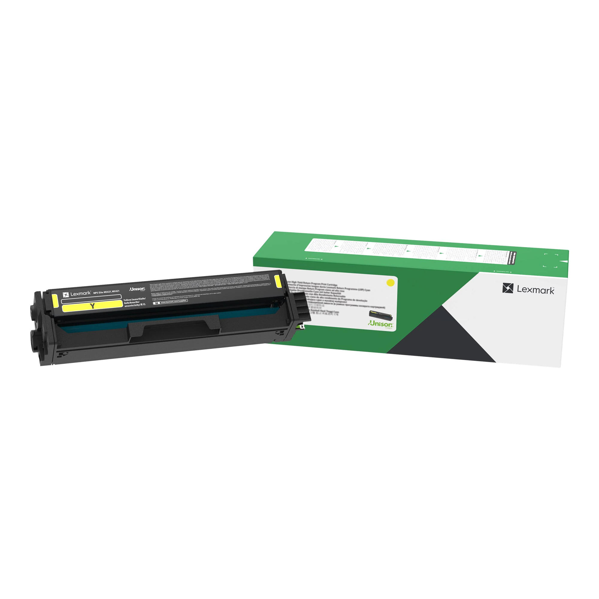 Lexmark C3210Y0 Original Yellow Return Program Toner Cartridge