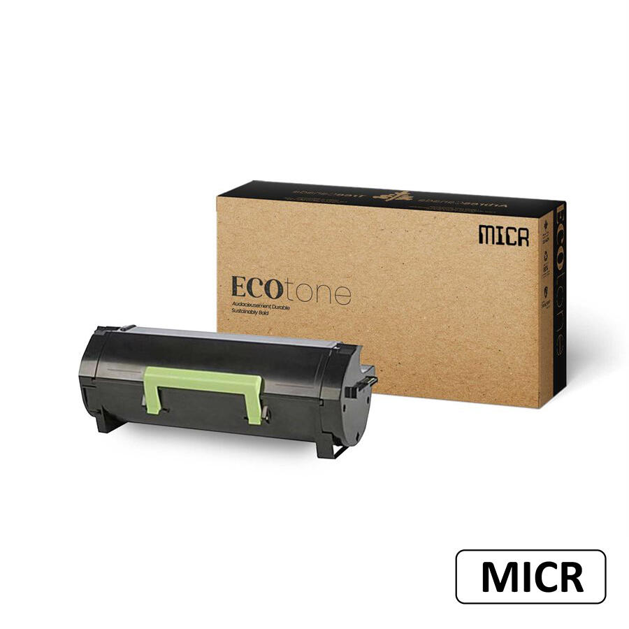 Premium Quality Lexmark 51B1000 MICR Remanufactured Black Toner Cartridge - Ecotone®