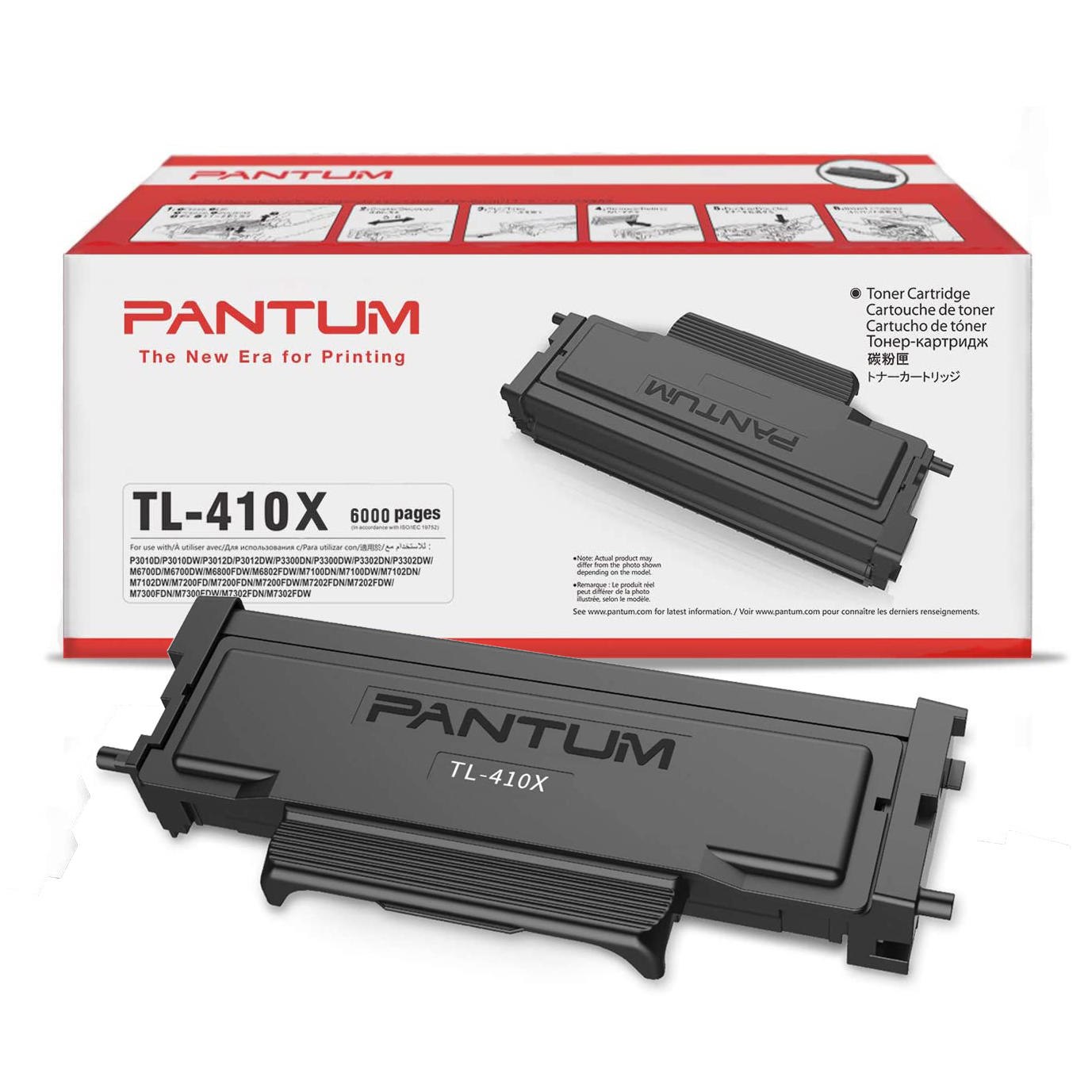 Pantum® TL-410X Original Black Toner Cartridge Extra High Yield