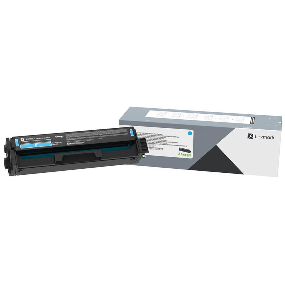 Lexmark C330H20 Original Cyan Toner Cartridge High Yield