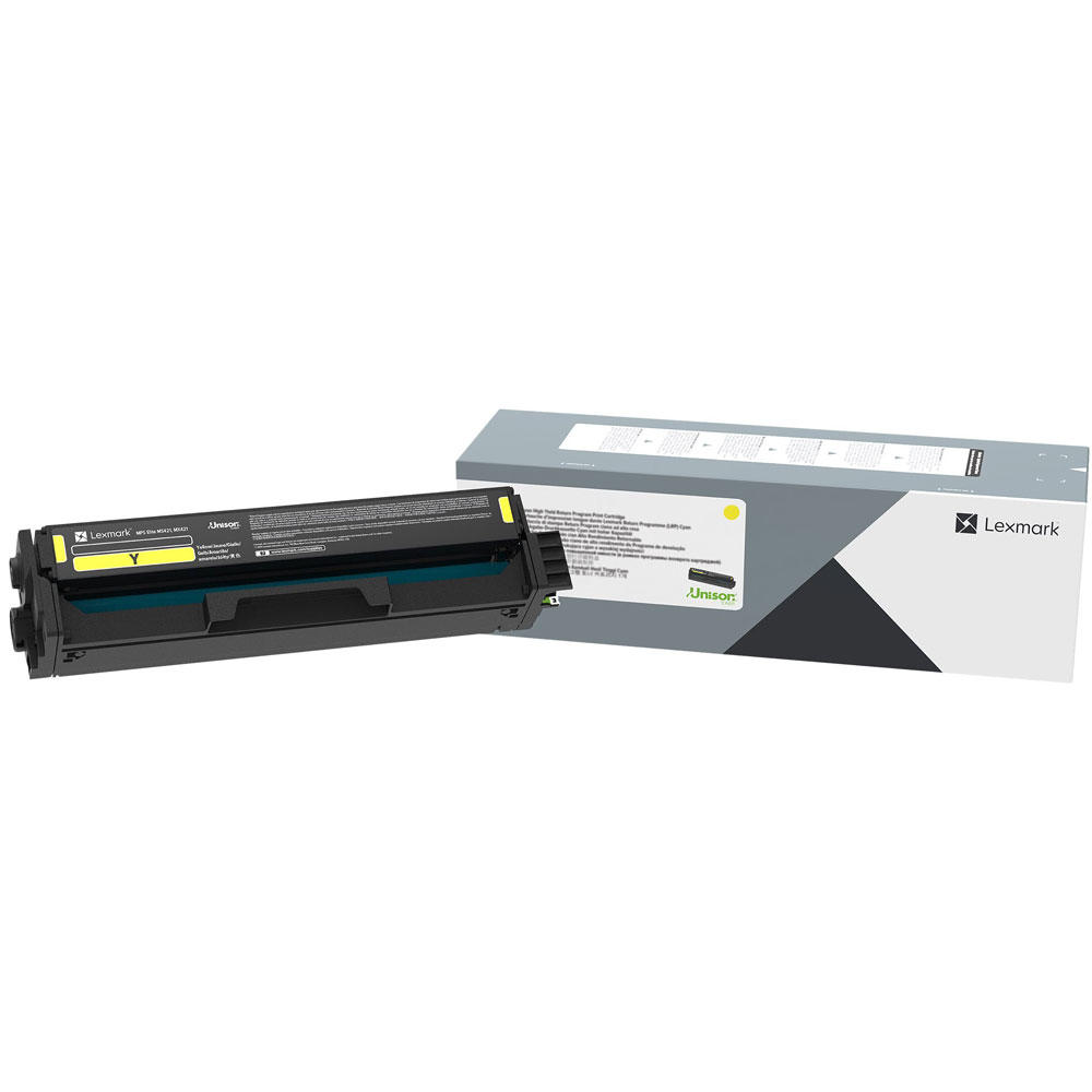 Lexmark C330H40 Original Yellow Toner Cartridge High Yield