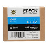 Epson T850 T850200 Original UltraChrome Cyan Ink Cartridge