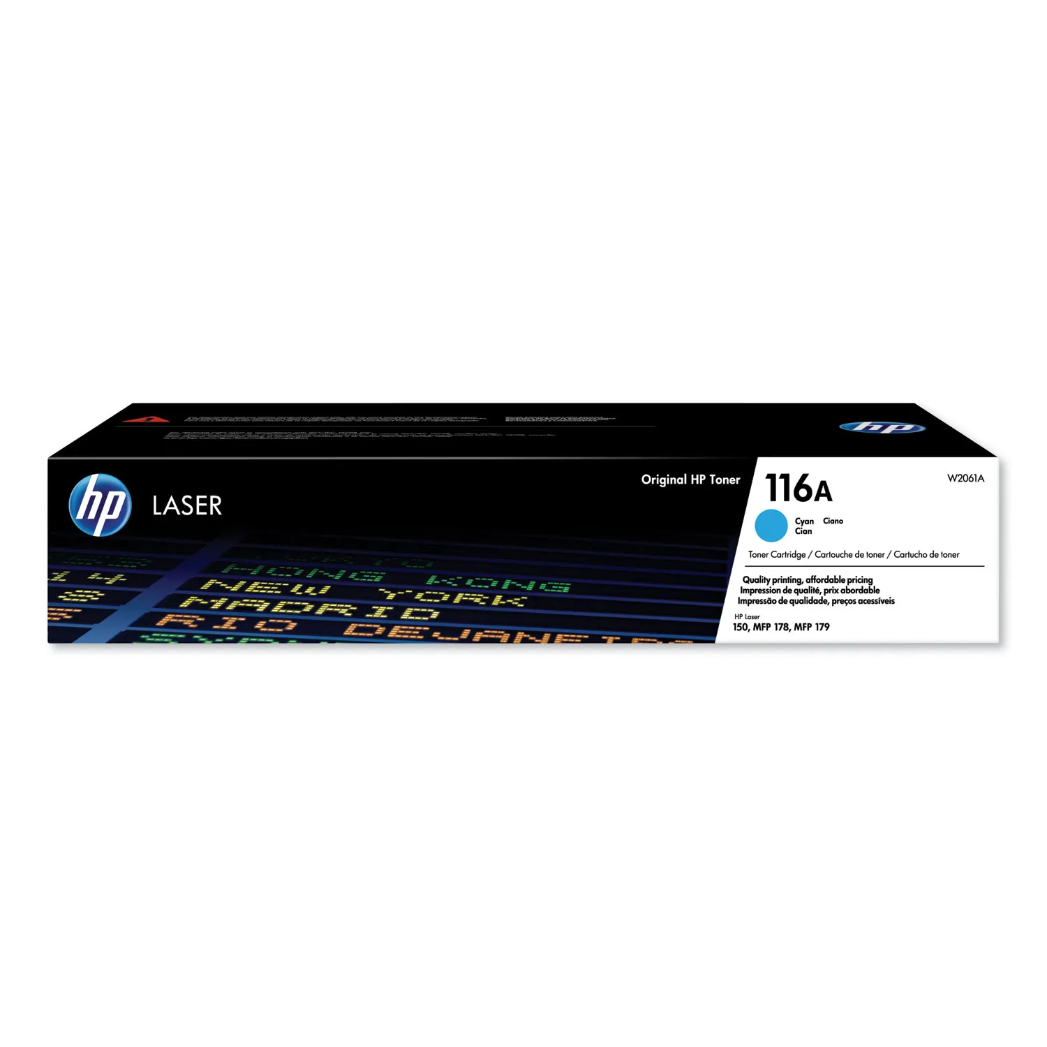 HP 116A W2061A Original Cyan Laser Toner Cartridge