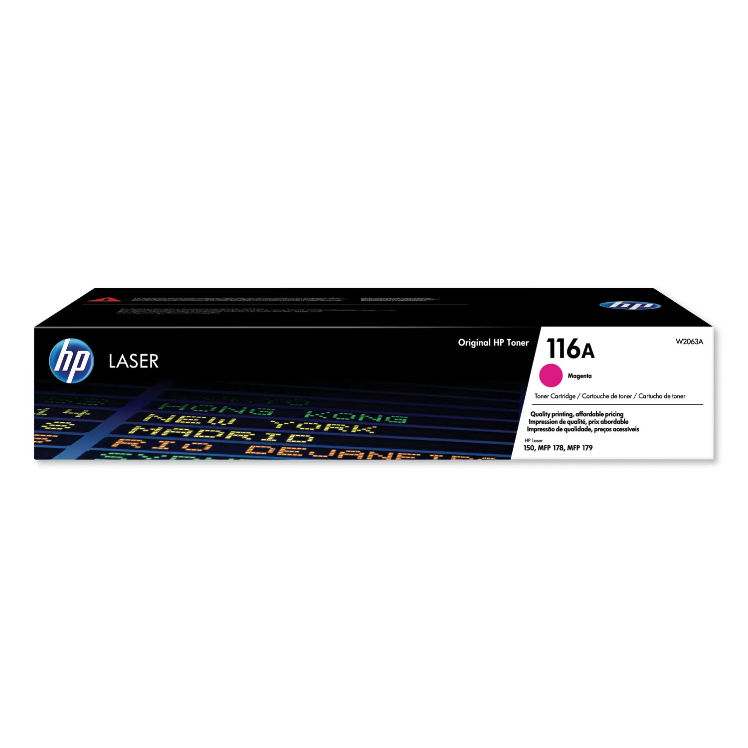 HP 116A W2063A Original Magenta Laser Toner Cartridge