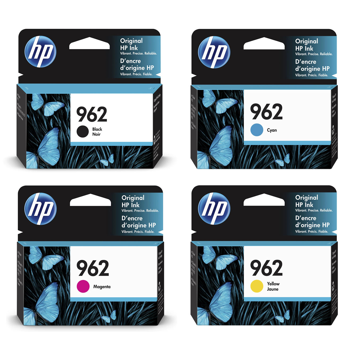 HP 962 3YQ25AN#140 3HZ99AN 3HZ96AN 3HZ97AN 3HZ98AN Original Ink Cartridge Combo BK/C/M/Y